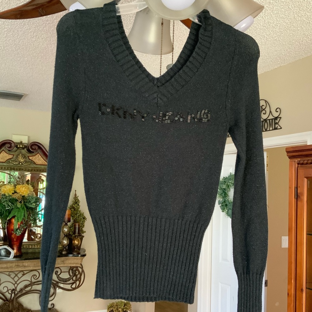 DKNY JEANS V-Neck Sweater